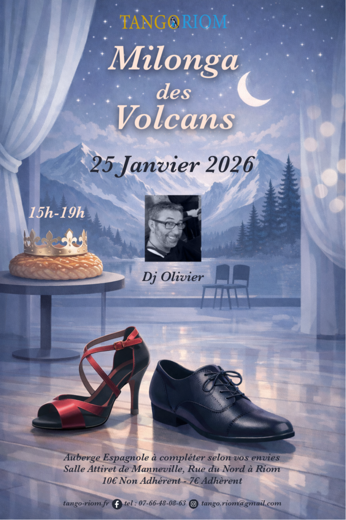 Milonga 25 janvier