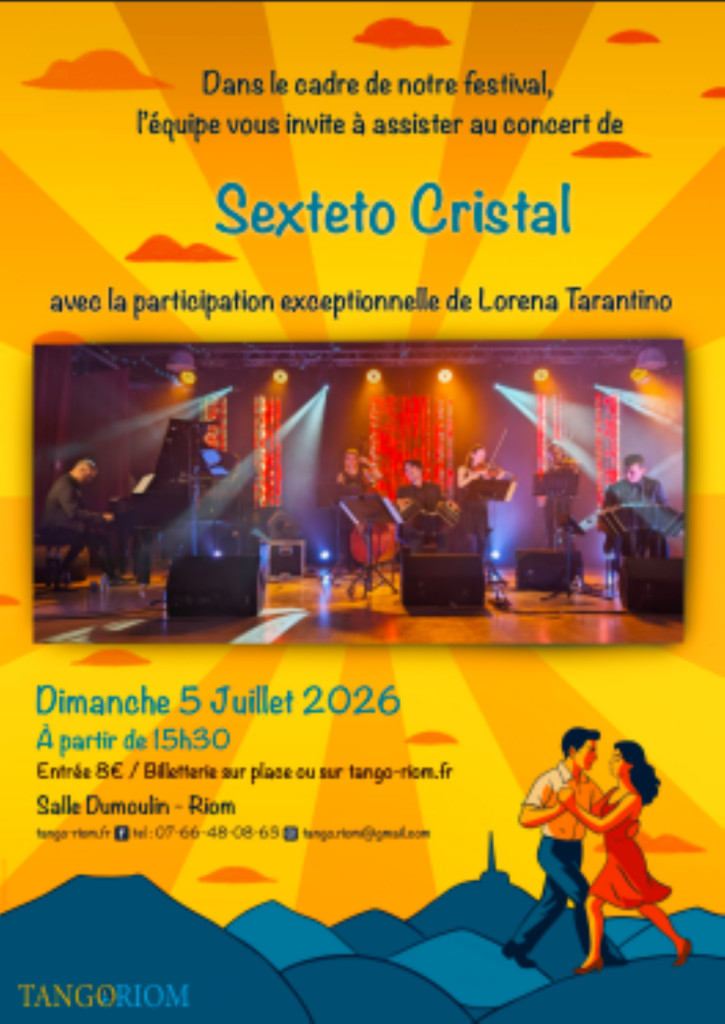 Concert Sexteto Cristal à Riom